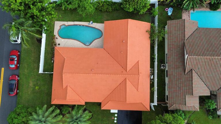 Soft Wash - pressure wash roof cleaning and save plants